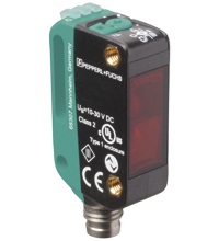Pepperl&plus;Fuchs Photoelectric Sensor; Polar Retro; Rectangular; 6m Range; 10-30VDC; NPN/PNP Configurable (x2); LO/DO Configurable; M8 QD